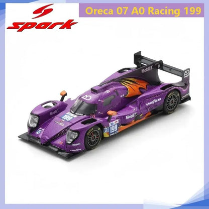 Spark 1:64 Oreca 07 AO Racing 2025Le Mans199   Alloy Die Casting Car Model Collection Model Boy Gift Christmas Gift