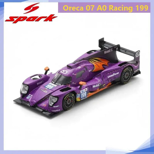 Spark 1:64 Oreca 07 AO Racing 2025Le Mans199   Alloy Die Casting Car Model Collection Model Boy Gift Christmas Gift