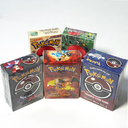 PKM Whole Set 1st Edition Base Set  Base Set2 Fossil Jungle Team Rocket DIY Proxy old Game Cards PTCG Collection toy gifts cards