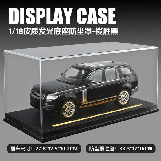 Extra large 1:18 Scale Dust cover Range Rover Alloy Diecast Classic Car Model  Toyota Alphard Collect Ornament boys toy Gift