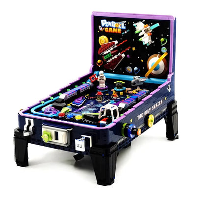 GULY 60526 Technical MOC Idea Game Machine Pinball Table Building Block Educational Brick Assembling Toy Christmas Gift For Kids