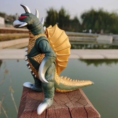 2022 New Anime Ultraman Monster Godzilla large Giga Khimaira Soft Glue DX King Galactron Action Figure Toy  Gifts