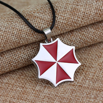 Residents Evils Key Chain Adornment Gifts Car Keychain Toy Umbrella Corporation Sublimation Blank Keyring Edc Necklace Jewelry
