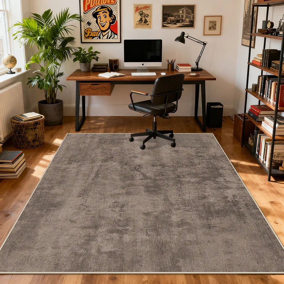VIKAMA Luxury-Style Bedroom Floor Mat, Living Room Carpet, Office Desk Chair Non-Slip And Easy-To-Clean Cushion, Home Decoration