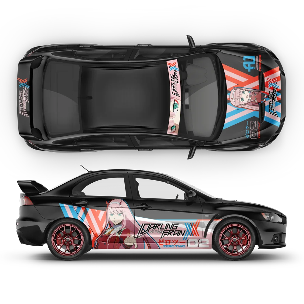 Anime Girly Anime Style Graphic Decals Car Stickers Hood Car Decals Suitable for Any Car Side Door Body Stickers