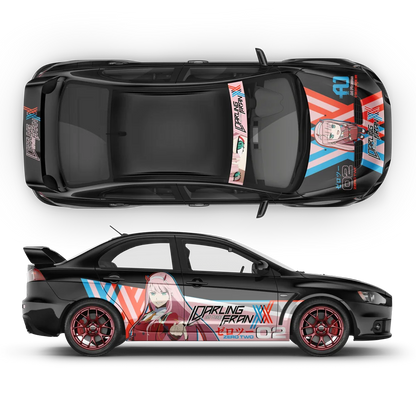 Anime Girly Anime Style Graphic Decals Car Stickers Hood Car Decals Suitable for Any Car Side Door Body Stickers