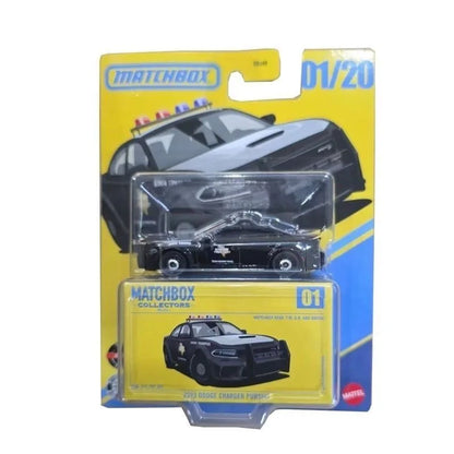 Matchbox GBJ48-F Series,Porsche 911/356 Totota MR2 Dodge Challenger Chevy,1:64 Diecast Model Car,Collector's Gift for Kids Toy