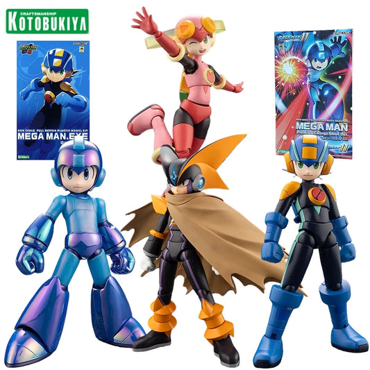 Spot SaleKotobukiya KP531 Mega Man EXE Action Figure KP709 Megaman Bass.Exe Mobile Suit KP687 ROCKMAN Plastic Mol Kit Roll.exeIn