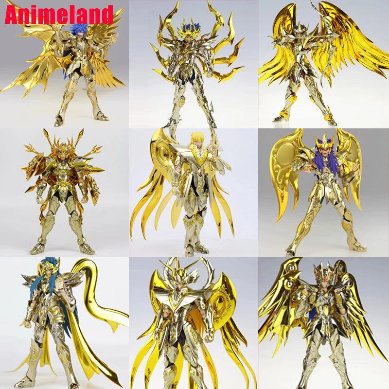 GT/CS/MST Saint Seiya Myth Cloth EX Virgo Gemini Cancer Sagittarius Scorpio Aquarius Capricorn SOG Gold Knights of Zodiac Figure