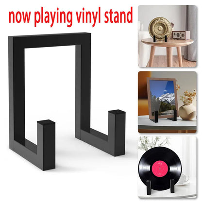 Simple Metal Vinyl Record Holder CD Storage Rack Space Saving Albums Art Frames Display Home Decor Organizer Wall Shelves ZST008