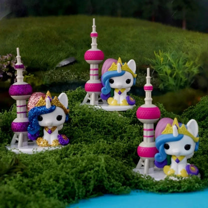 Genuine Funko Pop Mystery My Little Pony Oriental Pearl Tower Shanghai Exclusive Blind Box Co-branded Princess Celestia Figure
