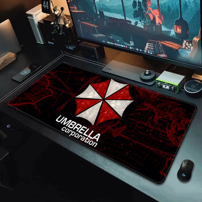 Hot Movies Residents Evils Mousepad HD Printing Computer Gamers Locking Edge Non-slip Mouse Pad XXL90x40cm Keyboard PC Desk Pad