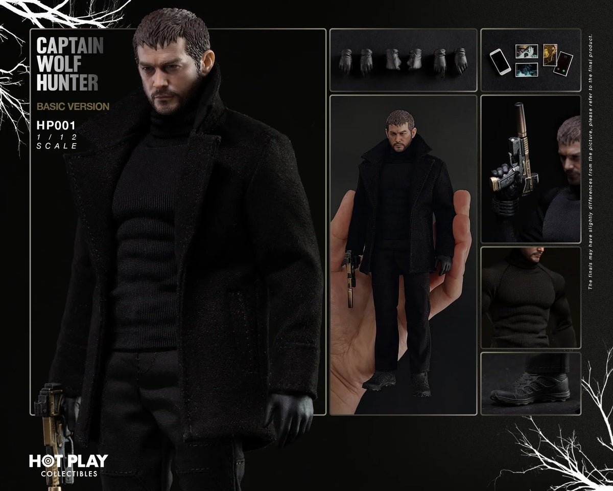 2026 NEW IN STOCK  HOT PLAY Captain Wolf Hunter 1/12 Model HP001  Resident Evil 8 Captain Chris 1/12 Mobile Soldier Model Toy