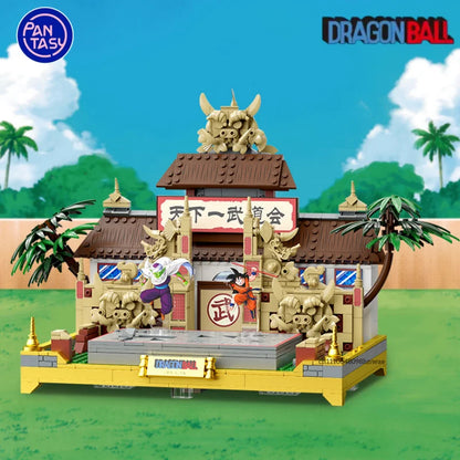 Pantasy Dragon Ball Series Building Blocks World Martial Arts Tournament Assembly Model Goku Toy Figurine Gift