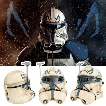 Captain Rex Helmet SW Clone Trooper Phase 2 Cosplay Mask Resin Prop Adult Wearable Halloween Costume Game Collectible Gift