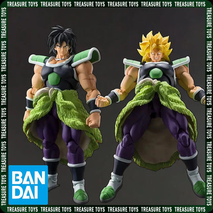 Reissue Bandai S.H.Figuarts BROLY -SUPER- Action Figures Dragon Ball Super Saiyan Anime Figure Plastic Toys Free Gift