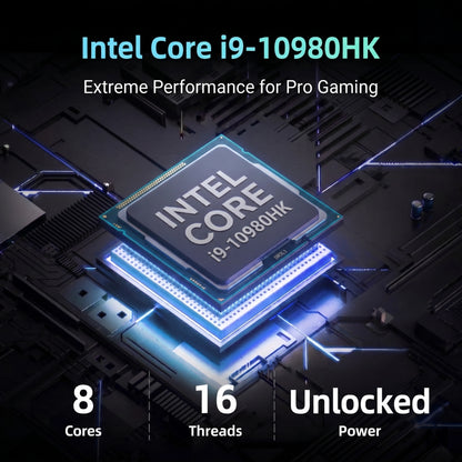 2026 New Intel Core I9 10980HK Mini PC Windows 11 Pro 32GB+2TB Ultra Compact Silent Desktop Computer Dual HDMI Business Office