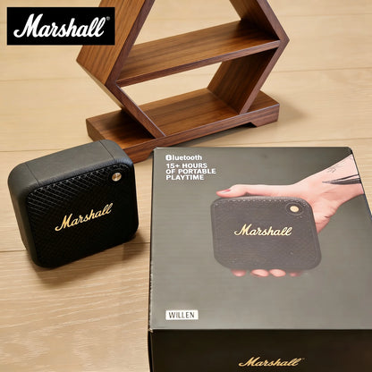 Marshall Willen Portable Bluetooth Speaker Wireless Waterproof Bass Audio for Home Outdoor Sports Music Wireless Speaker