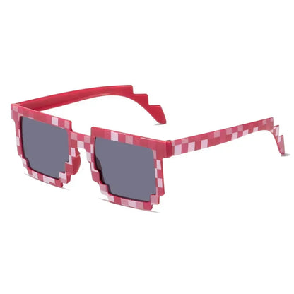 Hot 20 Styles Fashion Sunglasses Kids Cos Play Action Game Toy Cosplay Square Glasses with EVA Case Toys for Children Gift