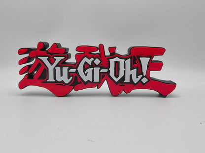 Yu-Gi-Oh! Digital Monster Kotobukiya Logo Decoration Three-Dimensional Font Standing Sign Ornament