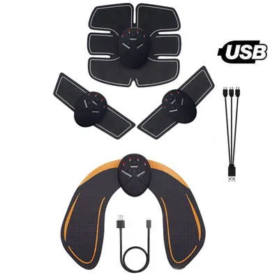 EMS Muscle Stimulation Electric Hip Trainer Abdominal Exerciser Toning Fitness Training Weight Loss Home Gym Workout Equiment