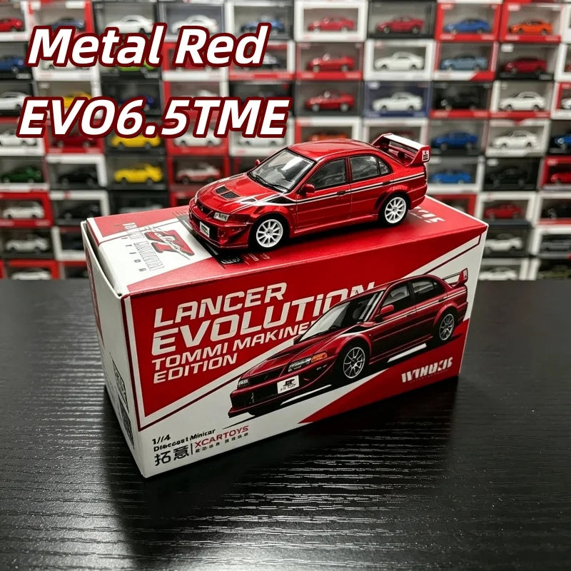 In Stock 1:64 EVO6.5TME North Exhibition 2026HEC Alloy Die-cast Car Model, Adult Figurine, Children's Toy, Surprise Gift