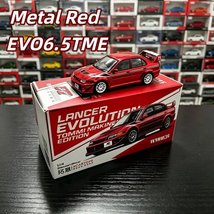In Stock 1:64 EVO6.5TME North Exhibition 2026HEC Alloy Die-cast Car Model, Adult Figurine, Children's Toy, Surprise Gift