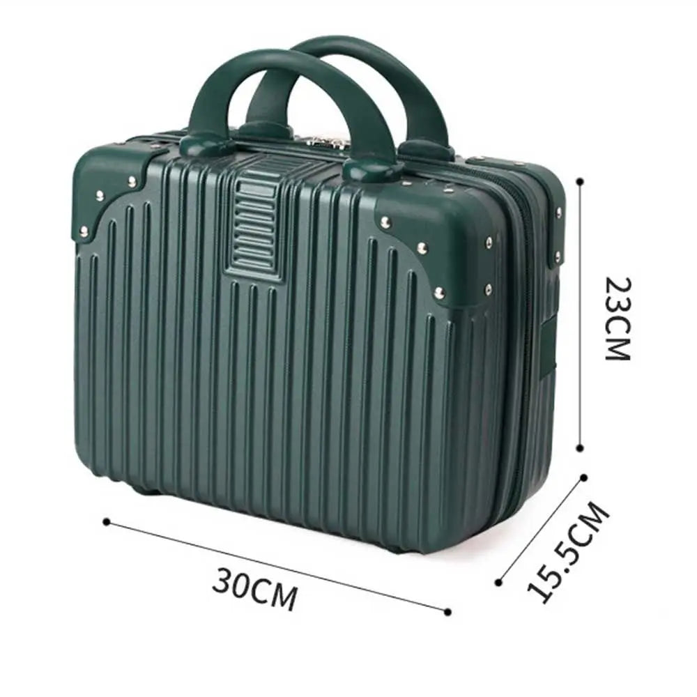 Hot Sales 14 inch Travel Suitcase Mini Travel Cosmetic Box Organizer Hand Makeup Case For Women