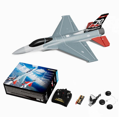 VOLANTEXRC F16 Falco RC Plane One Key Aerobatic RTF Fighter With Xpilot Stabilization 2.4G 4CH RTF Glider Brushless Motor