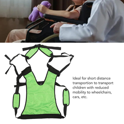 Adults/Kids Carrier Hiking Back Pack Belt Outdoor Kids Lift Sling Transferring Disabled,Handicapped,Bedridden To Car Wheelchair