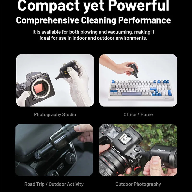 Nitecore BB Nano Electronic Blower Baby Photography Blower Multi Function Portable Air Blower for Camera Lens VS Nitecore BB2