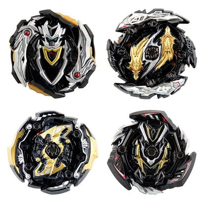 Black Limited Color Gyro 4PCS Spinning Top Toys Set