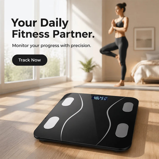 Intelligent High-Precision Digital Weight Scale, Wireless Bathroom Scale, Can Be Connected to App to Synchronize Data