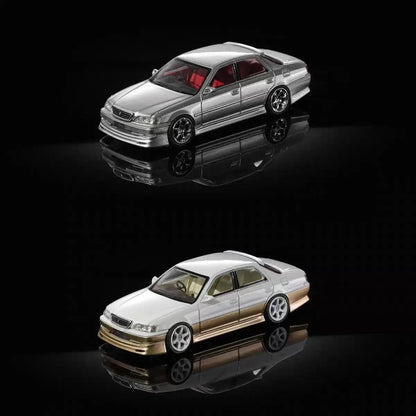 Mortal 1:64 for JDM Classic Cresta JZX100 Diecast Toys Model Car Collectible for Adult Hobbyists Gifts