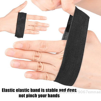 [Z]Aid Utensil Cuff Holder Strap Elastic Eating Assistance Cuff Spoons Forks Knife Fixing Band For Patients Elderly And Disabled