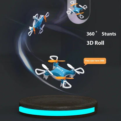 Hc702 Mini Folding Storage Aircraft Mini Drone Emote-Controlled Airplane Children'S Toy Mini Airplane Fixed Height Quadcopter
