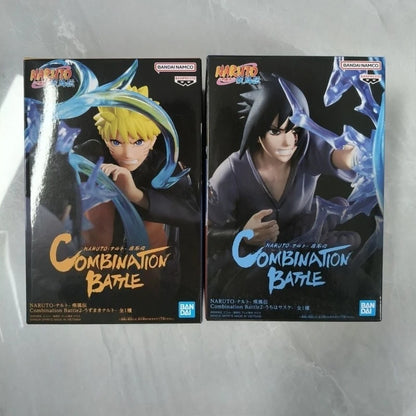 In Stock Bandai Banpresto Shippuden Combination Battle 2 Uchiha Sasuke Naruto Uzumaki Original Figure Model WY Gifts