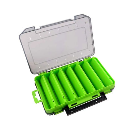 Fishing Tackle box 14 Compartments Fishing Accessories Lure Hook Storage Case Double Sided Fishing Tool organizer boxes