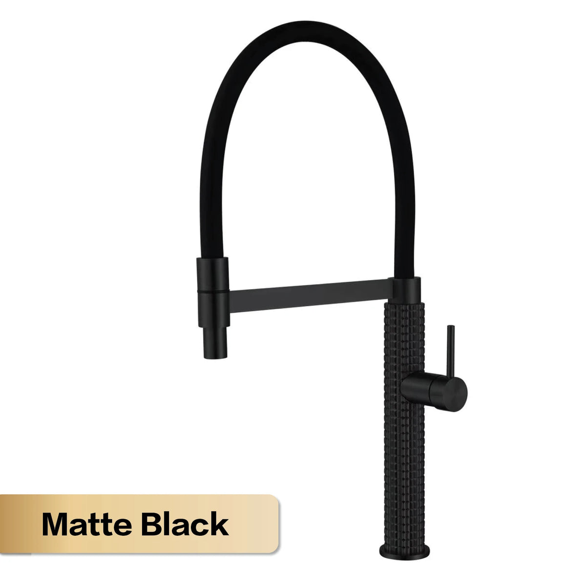 AITANA Gun Gray Luxury Brass Kitchen Faucet Single Handle Cold and Hot Dual Control Modern Design Simple Black Sink Faucet