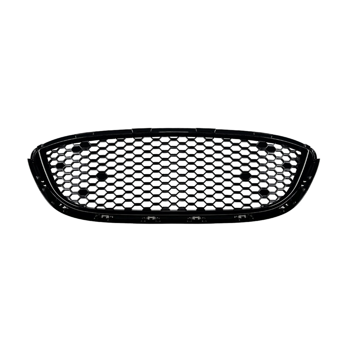 For Mazda MX-5 Miata ND 2016-2026 Glossy Black Front Grille Upper Bumper Hood Mesh Grid Air Intake Body Protector Racing Grill