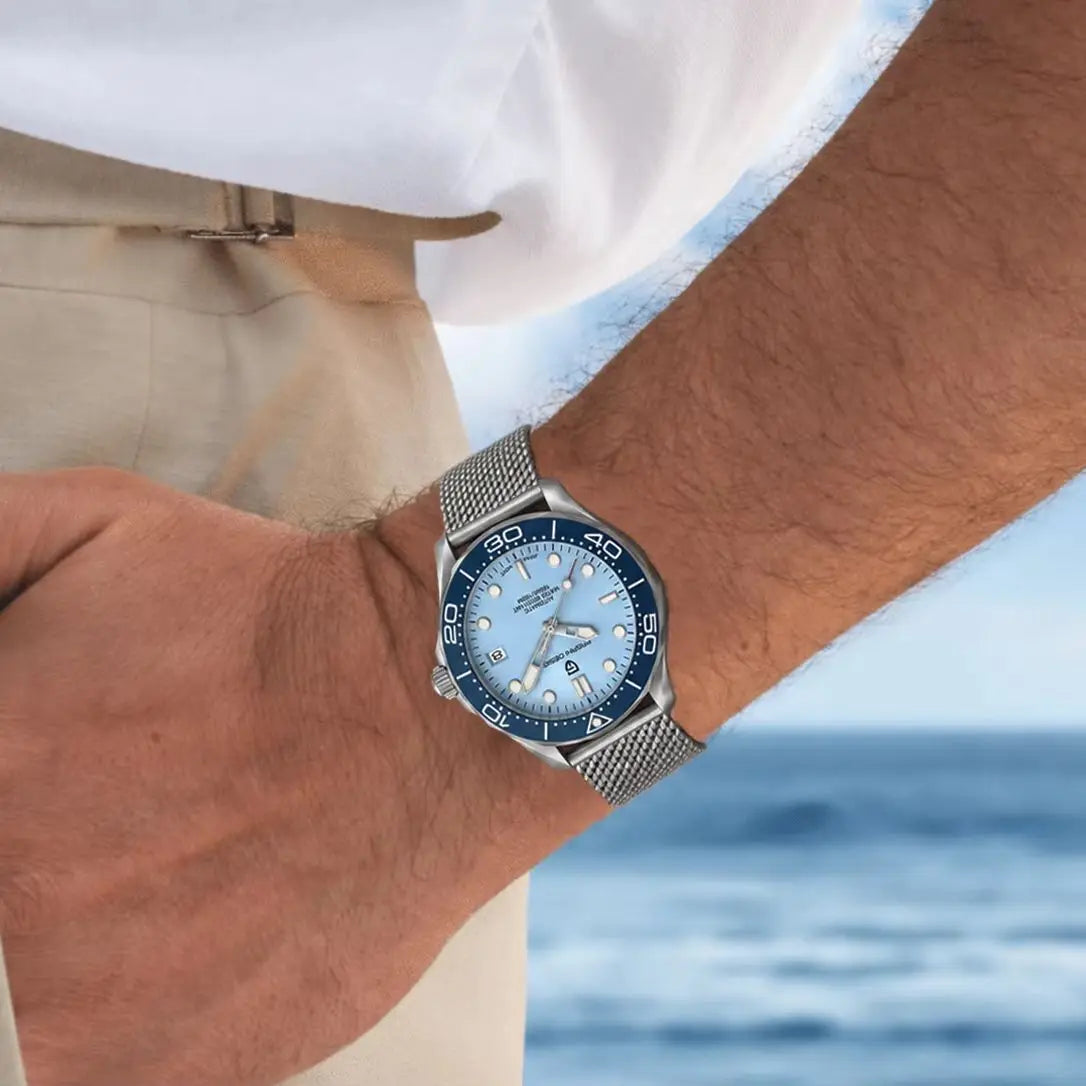 PAGANI DESIGN Navy Blue Ceramic Bezel Men's Watches Automatic Watch For Men Luminous Diving Mechanical Wrist Watch Men 2026 New