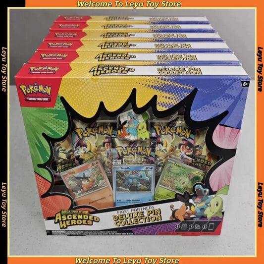 In Stock 100% Original Pokemon New English Version Pokemon PTCG Mega Evolution Ascended Heroes Card Gift Box Gifts Collction Toy