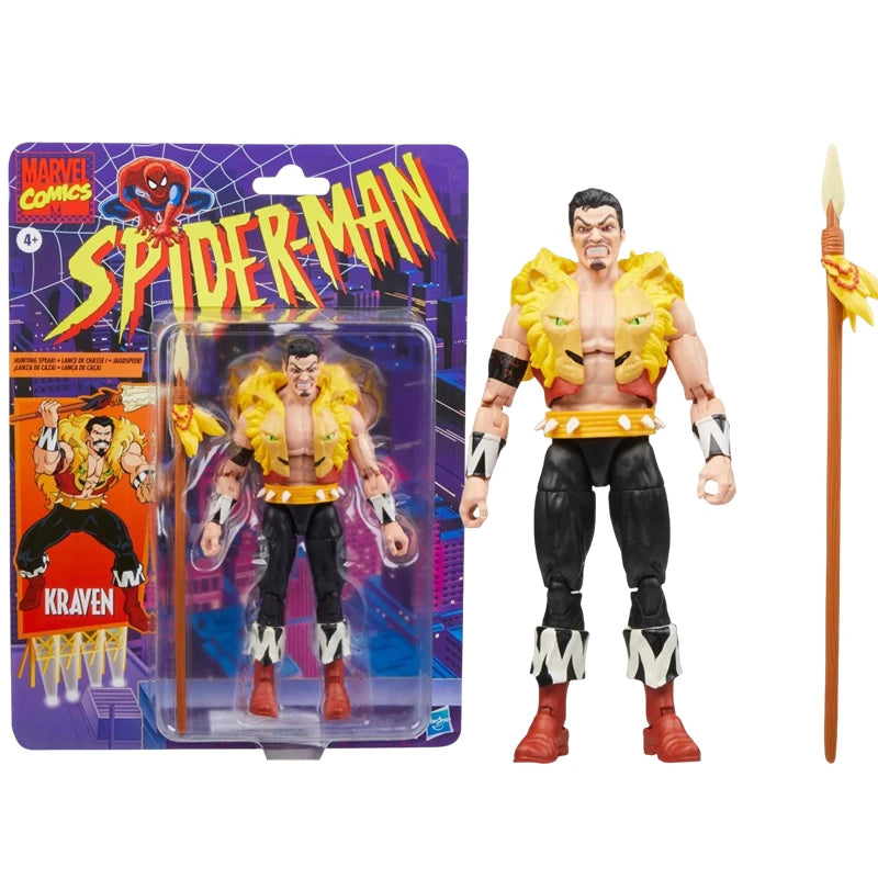 Spider Man Venom Chasm SPIDER PUNK Carnage 2099 Deadpool Gwen Kraven Action Figure 1/12 Toys Model Doll kids for Toy Gift