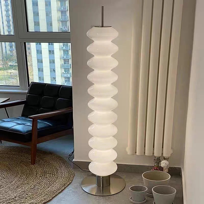 Nordic Style Acrylic Floor Lamps for Girls' Room, Living Room, Bedroom and Corridor Decoration, Eye-friendly LED Ambient Lights