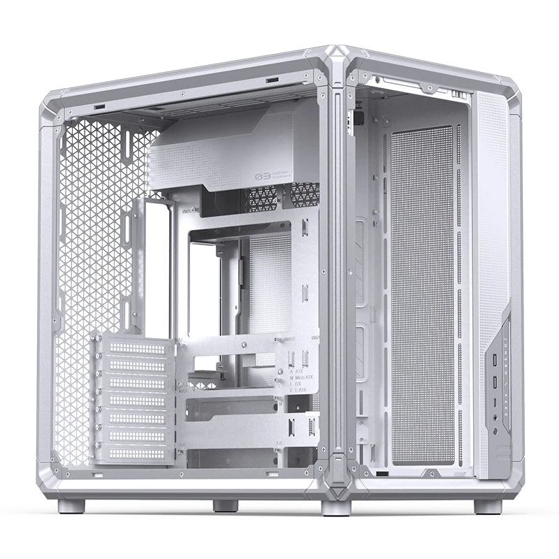 JONSBO X400 Sea View Room Desktop Chassis Esports Framework ATX Case Support Back Plug/360 Water Cooling/13 Fan Positions