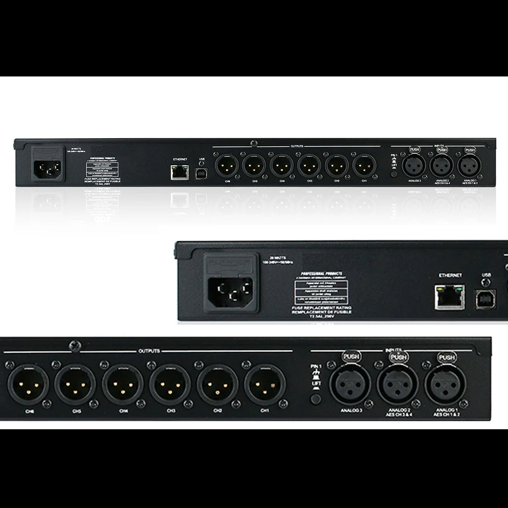 VENU360 3 Input 6 Output Stage Pro Audio Processor Original Software Audio Driver Rack Complete Speaker Management System