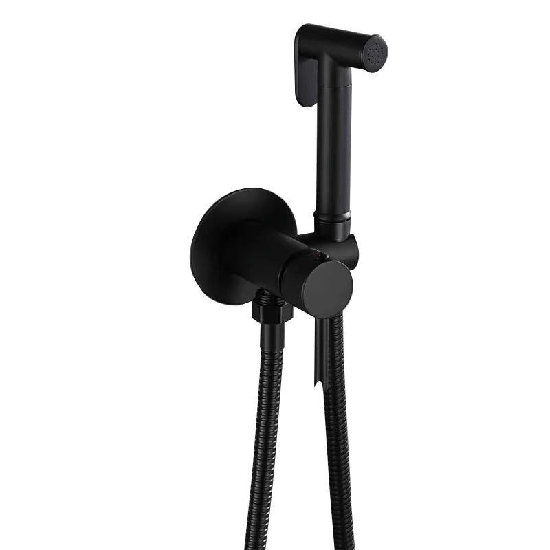 VGX Brass Bidet Faucet Set Handheld Ducha Higienica Hot Cold Toilet Crane Women Washer Bathroom Shattaf Sprayer Hygienic Shower