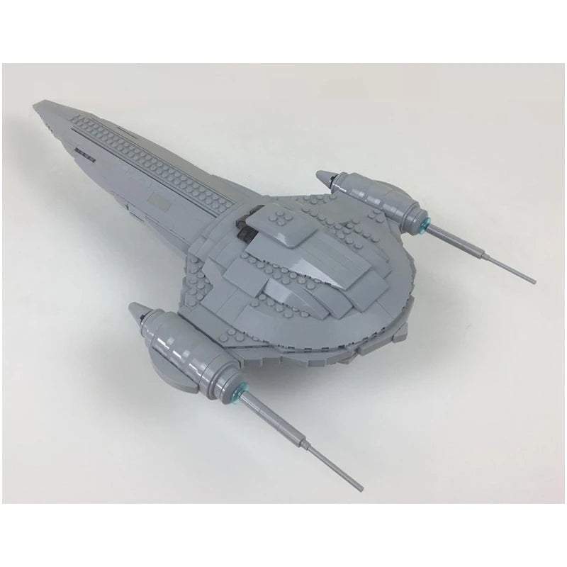 848 pieces Space Starship MOC Royal Warship Creative Educational Children's Building Blocks Gift