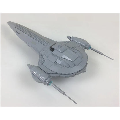848 pieces Space Starship MOC Royal Warship Creative Educational Children's Building Blocks Gift