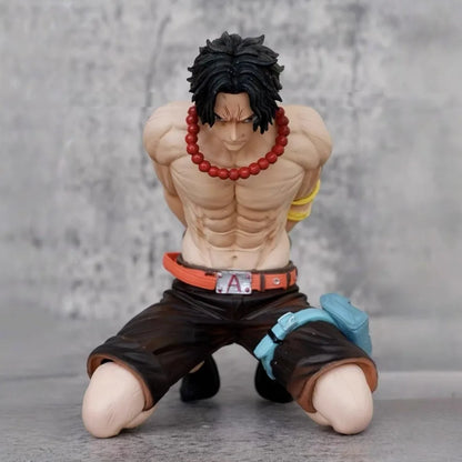 13cm ONE PIECE Figures ACE Figure Collectible Decorations Anime Goods Toy Gift Christmas Present